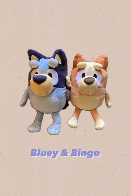 Bluey & Bingo pillow buddies! These are so soft & huge! On sale right now & worth every penny 💗💗



Bluey 
Target 
Stuffed animal 


#LTKKids