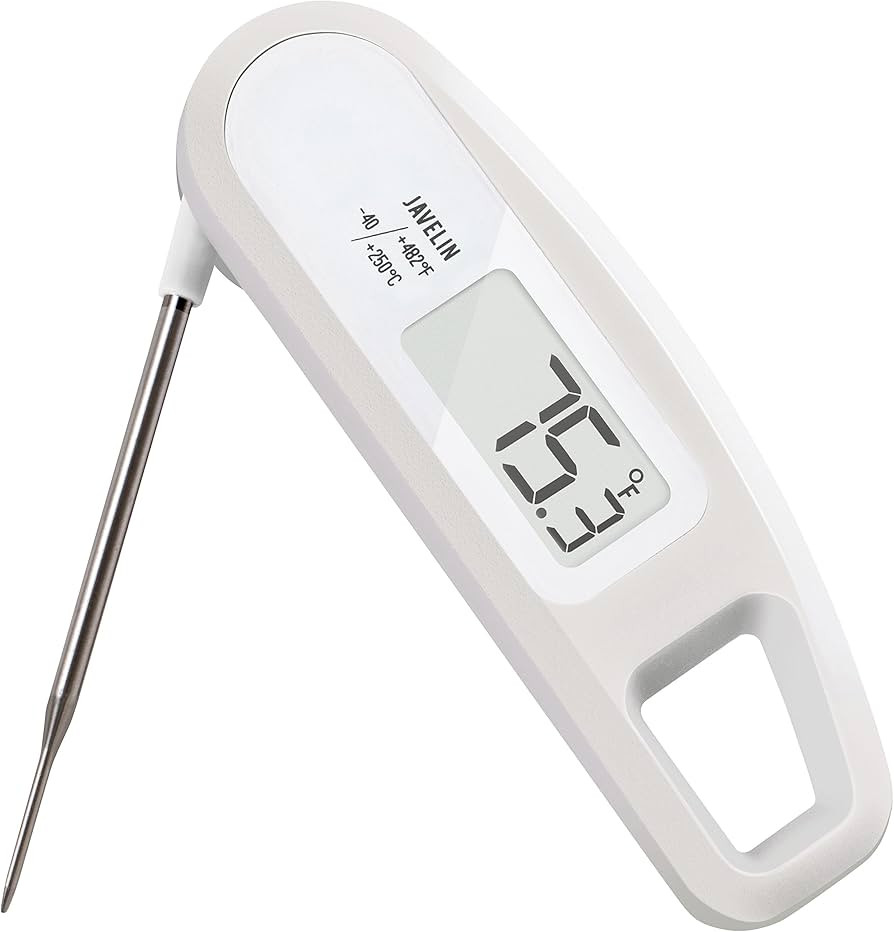 PT12 Javelin Ultra Fast Digital Instant Read Meat Thermometer for Grill and Cooking, 2.75" Probe,... | Amazon (US)