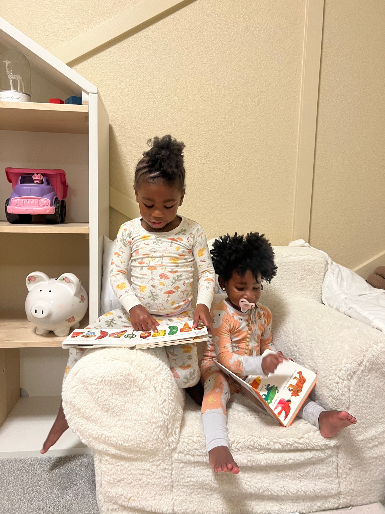 Bedtime routine always includes comfy pajamas and books! Harps PJ’s are from Walmart and are so soft! 

#LTKfamily #LTKfindsunder50 #LTKkids