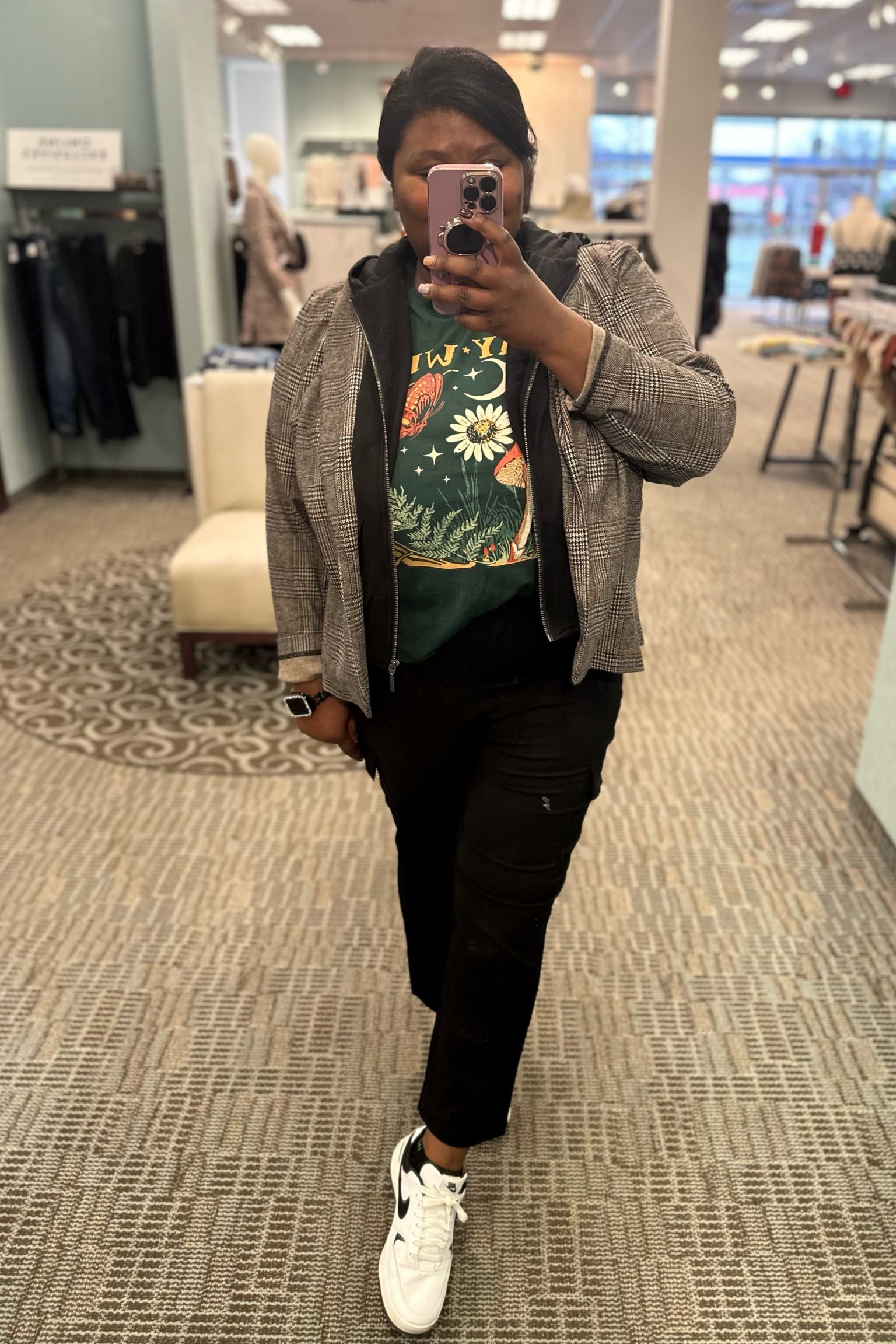 Winter outfit | layers | graphics | gamma forces | cargo slacks

#LTKplussize #LTKshoecrush #LTKstyletip