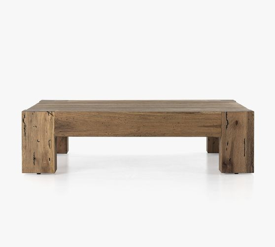 Fia Square Coffee Table (40"- 55") | Pottery Barn (US)