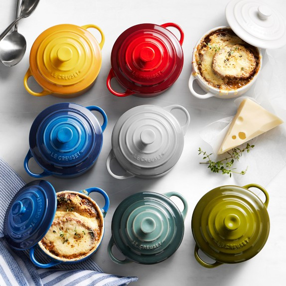 Le Creuset Stoneware Mini Round Cocotte | Williams-Sonoma