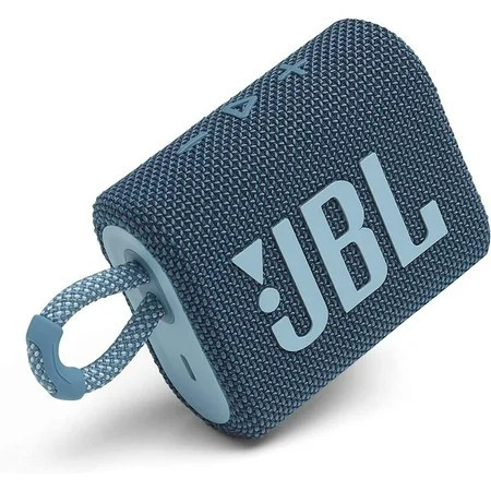 JBL Go 3 Portable Waterproof Wireless IP67 Dustproof Outdoor Bluetooth Speaker (Blue) | Walmart (US)