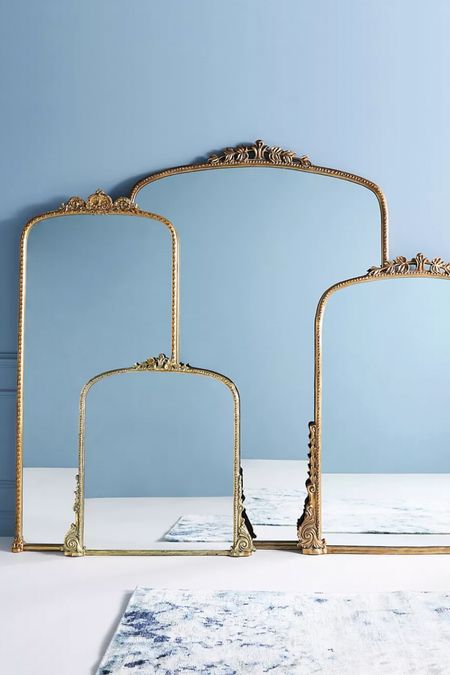 Trendy home decor, antique gold mirror, vintage mirror, floor length mirror

#LTKxAnthro #LTKhome #LTKFind