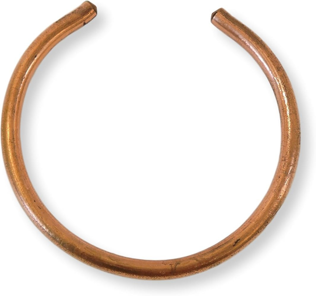 Tibetan Hand Crafted Copper Medicine Bracelet From Nepal | Amazon (US)