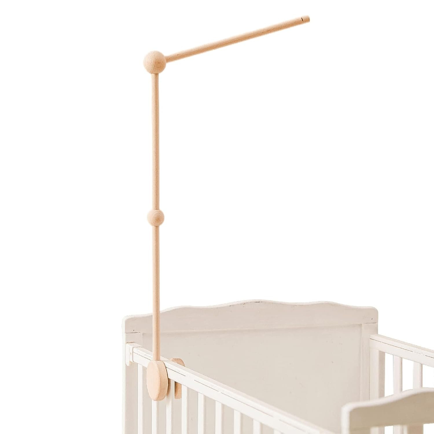 Crib Mobile Holder, HBM Wooden Mobile Arm & Hanger for Crib, Nursery Decor for Baby Girl Boy | Amazon (US)