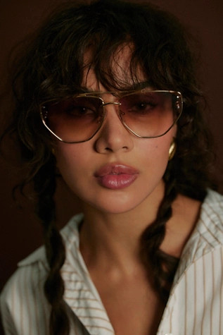 Retrograde Aviator Sunglasses | Free People (Global - UK&FR Excluded)