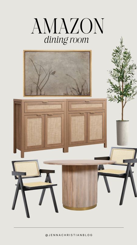 Amazon dining room! 

Cabinet, dining table, chairs, artwork, wallart, olive tree 



#LTKhome #LTKsalealert #LTKfindsunder100