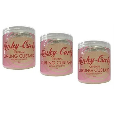 Kinky-Curly Original Curling Custard Natural Styling Gel (Size : 8 oz) | Walmart (US)