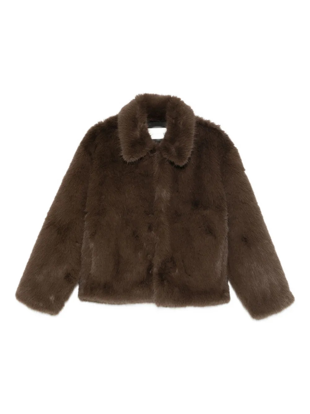 TONYWACK faux-fur jacket - Brown | Farfetch Global