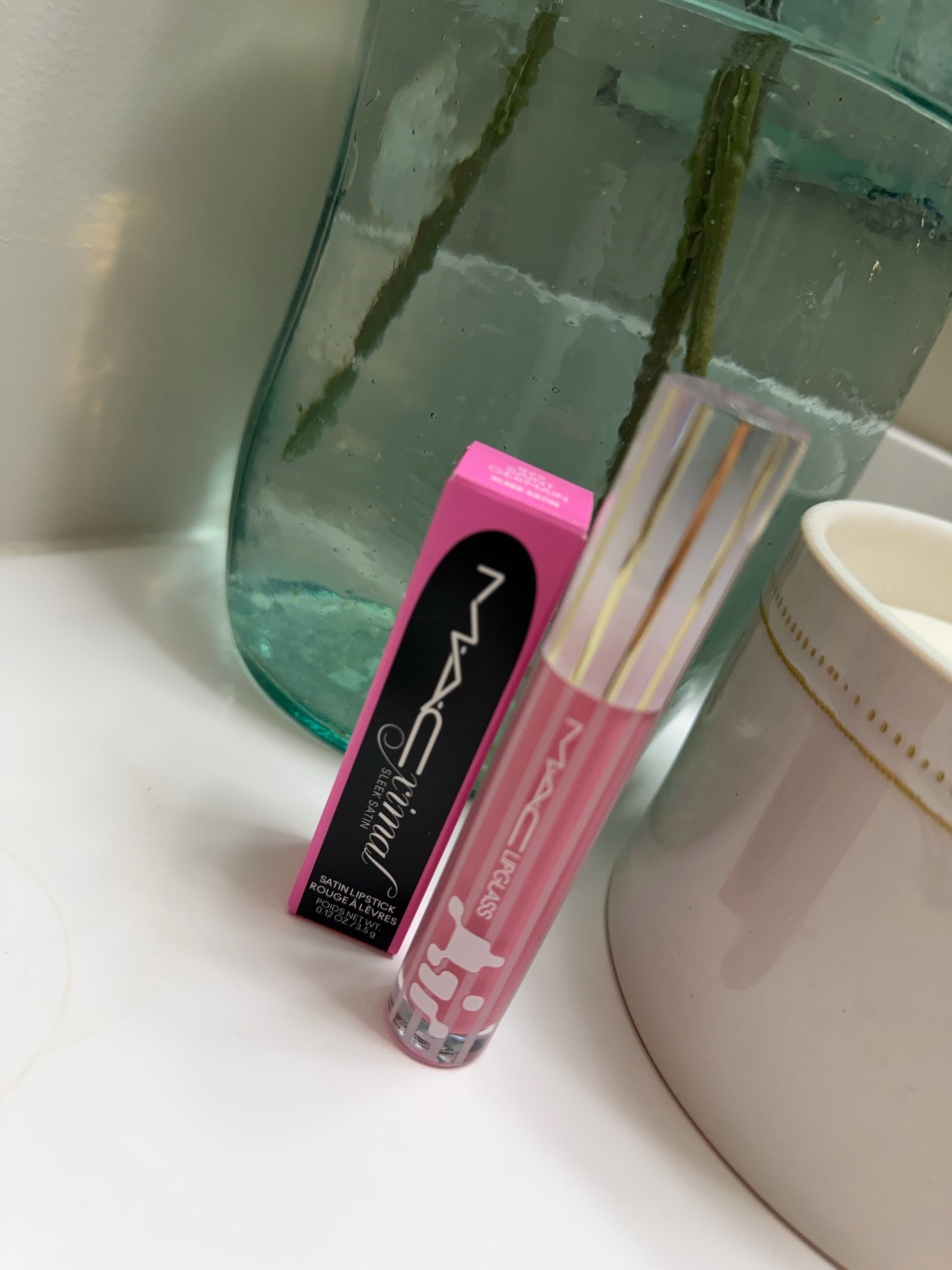 LOVE this lip combo…… BEAUTIFUL PINK! Wearing it today with brown! 
LIPSTICK- Saint Germaine
GLOSS-Snobbish

#LTKOver40 #LTKBeauty