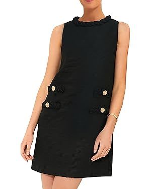 Womens Tweed Dress Summer Sleeveless Classic Elegant A Line Shift Mini Jackie O Dress for Work Ca... | Amazon (US)