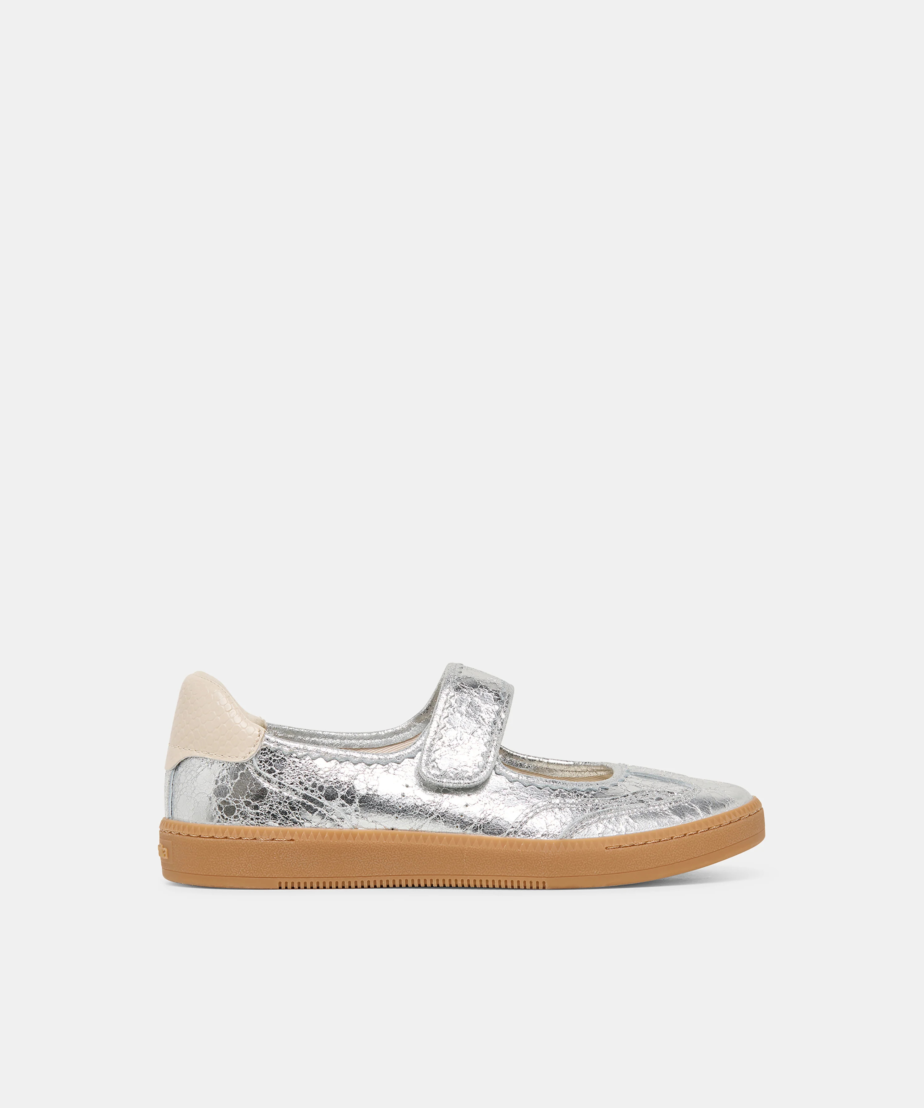 Nanet Silver Leather Sneakers | Dolce Vita | DolceVita.com