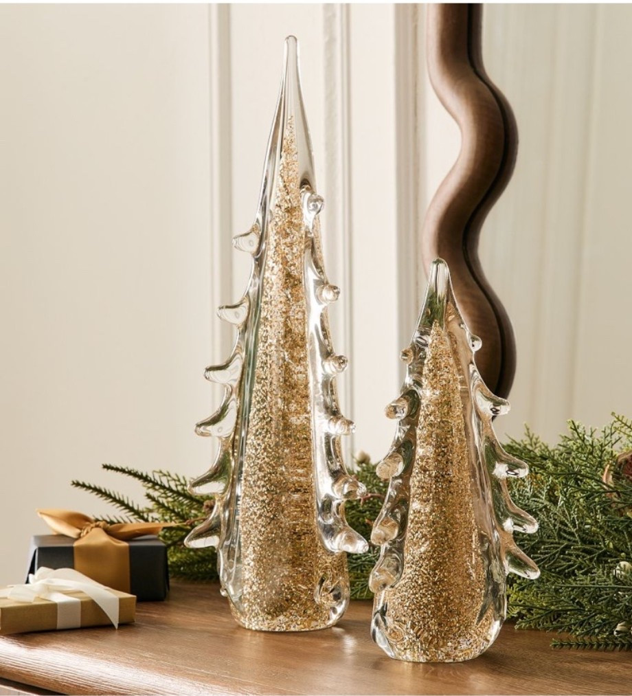 Shimmering Glass Trees

#LTKHoliday #LTKHome #LTKFindsUnder50