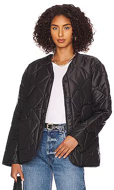 ANINE BING Andy Bomber Jacket in Black from Revolve.com | Revolve Clothing (Global)