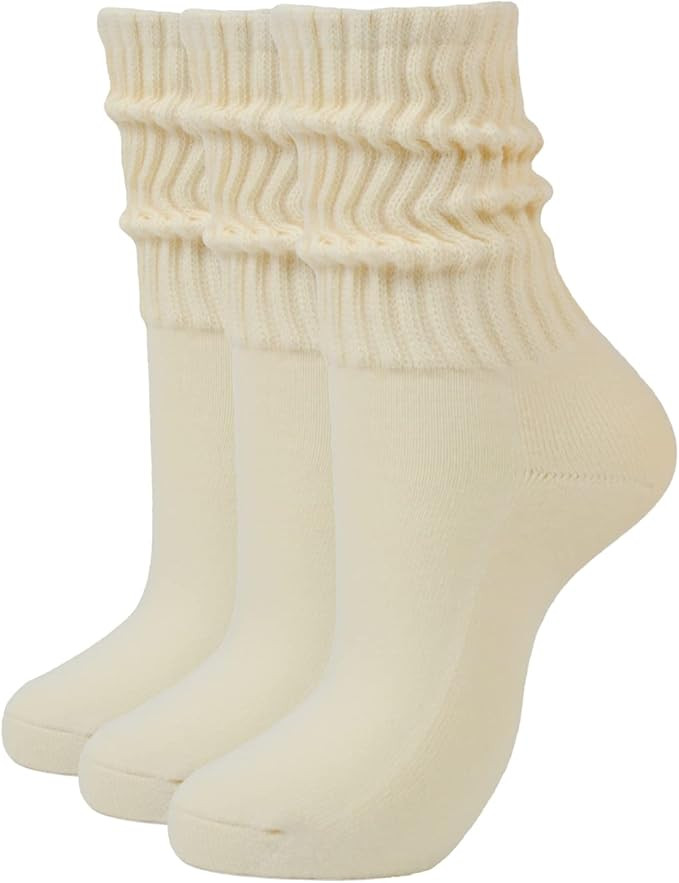 Slouch Scrunch Socks for Women, Slouch High Tube Socks Women | Amazon (US)