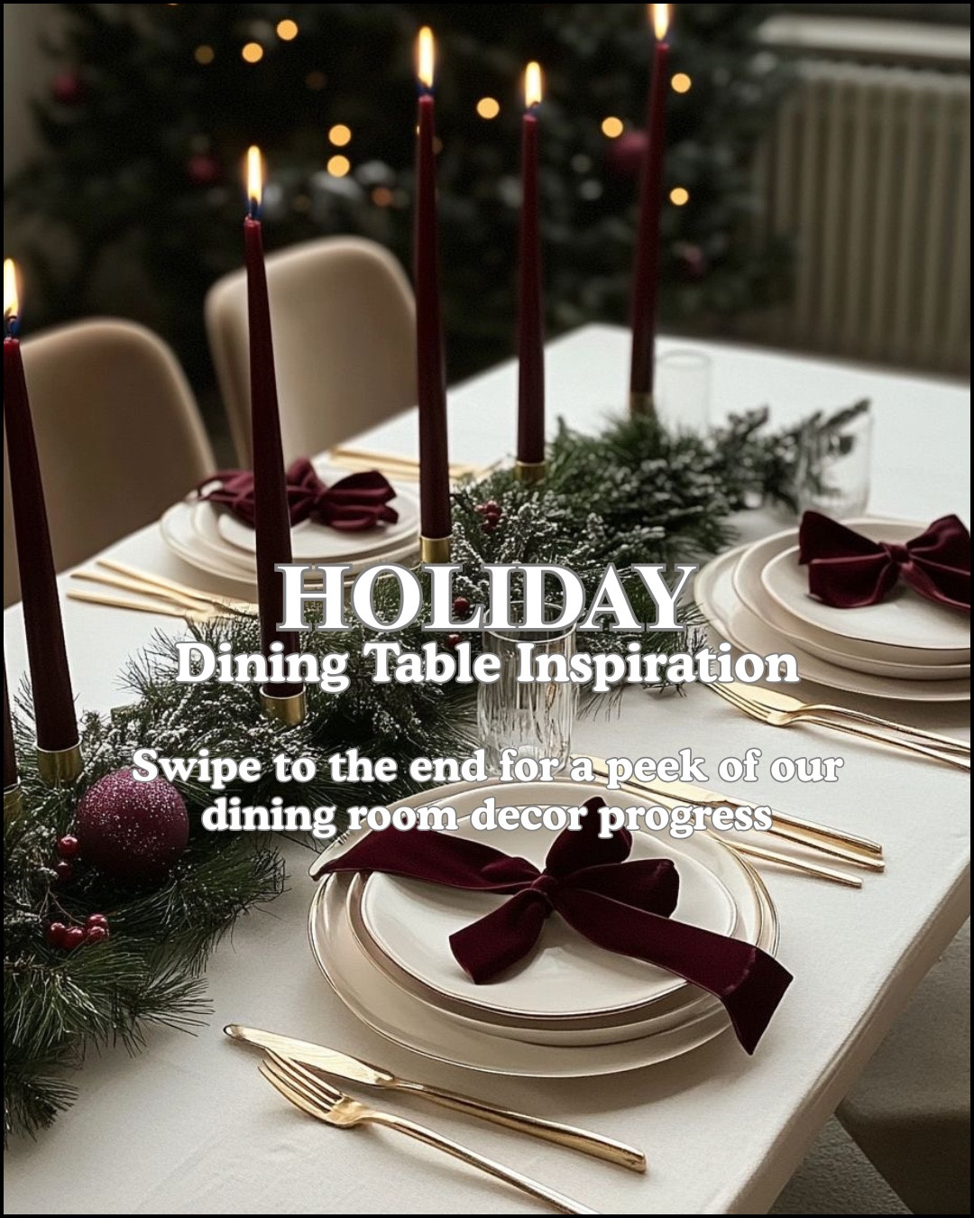 Table setting ideas for the holiday season. 

#tablesetting #christmas #christmasdecor #cyberweek #blackfriday

#LTKhome #LTKholiday #LTKsale