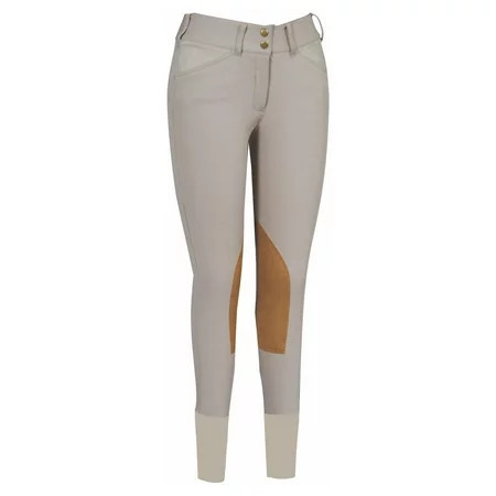Equine Couture Ladies Coolmax Front Zip Breeches | Walmart (US)