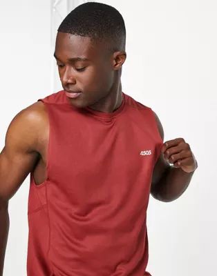 ASOS 4505 icon sleeveless training T-shirt with quick dry | ASOS (Global)