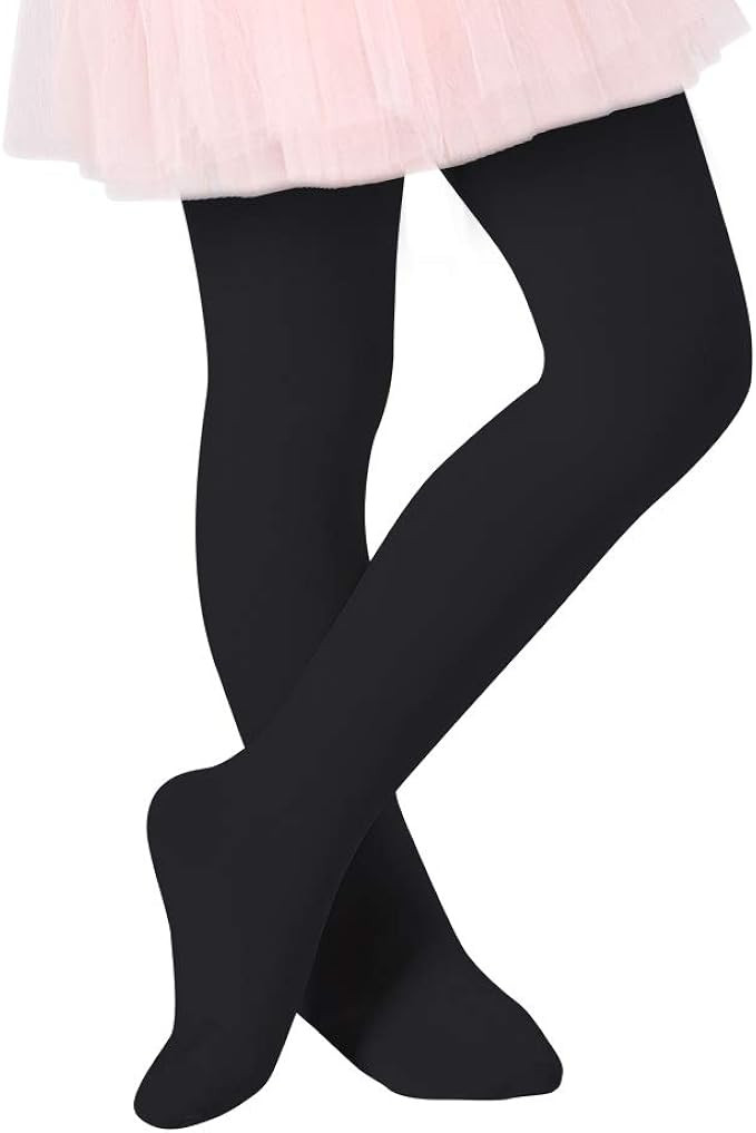 Century Star Ultra-Soft Footed Dance Sockings Ballet Tights Kids Super Elasticity School Uniform ... | Amazon (US)