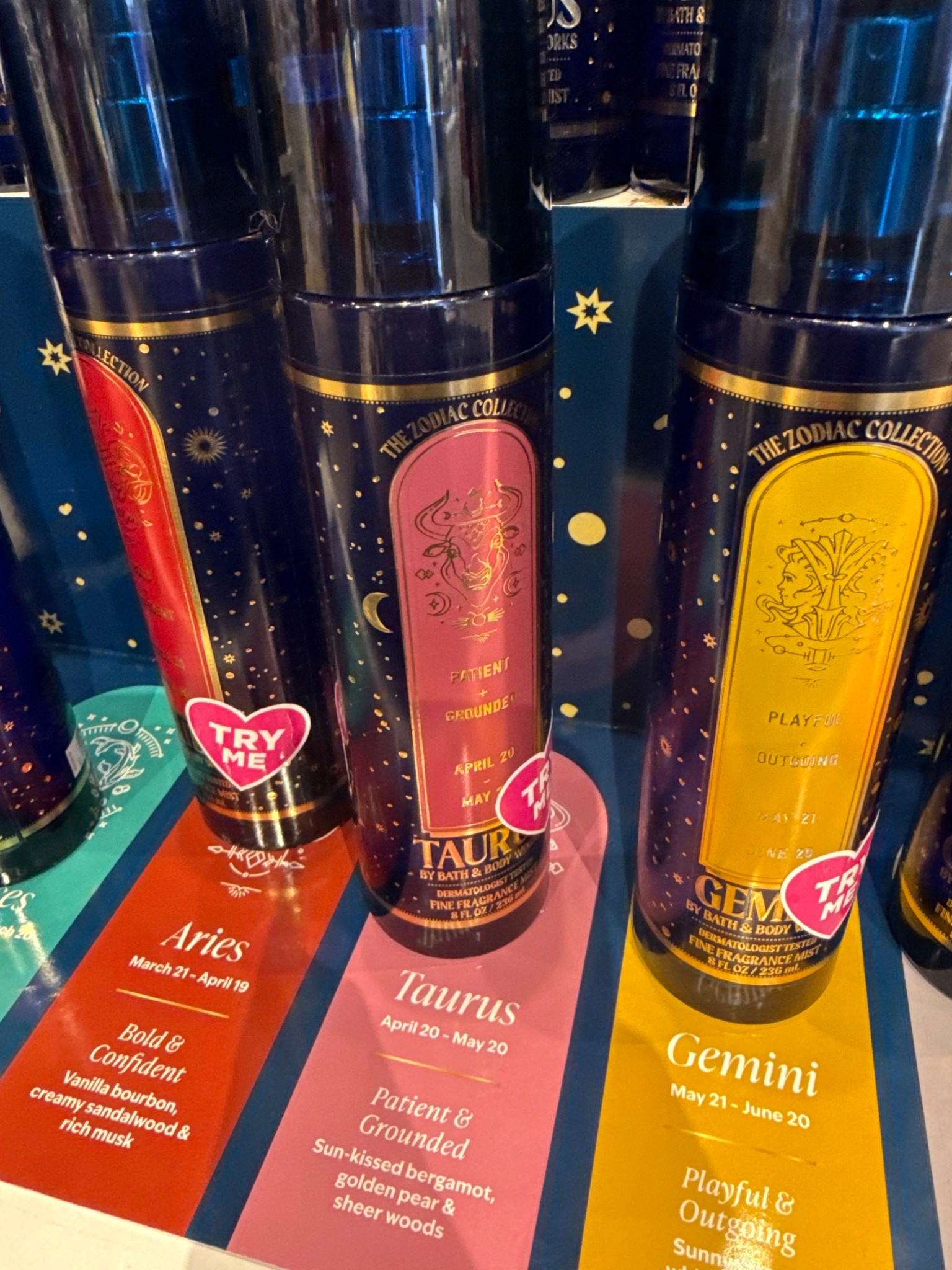 These astrology sign scents at bath and body works smell SO good.  Of course they are running a great sale. I need everything 👀🤣😅  under $5 today 

#bathandbodyworks #whatsyoursign #sale #holidayhaul #ltkdealoftheday #scents #giftsforher 

#LTKHoliday #LTKBeauty #LTKGiftGuide