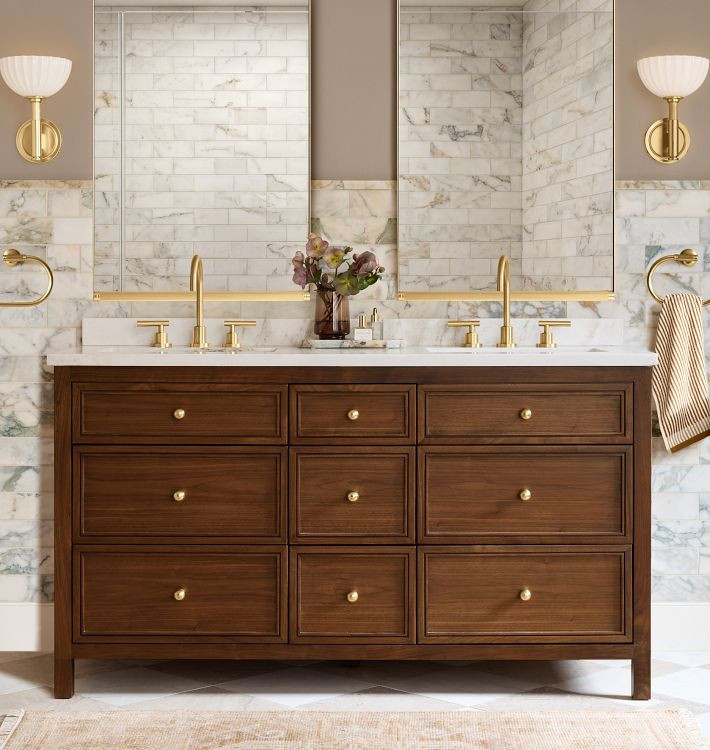 Cambell 60" Double Vanity | Rejuvenation