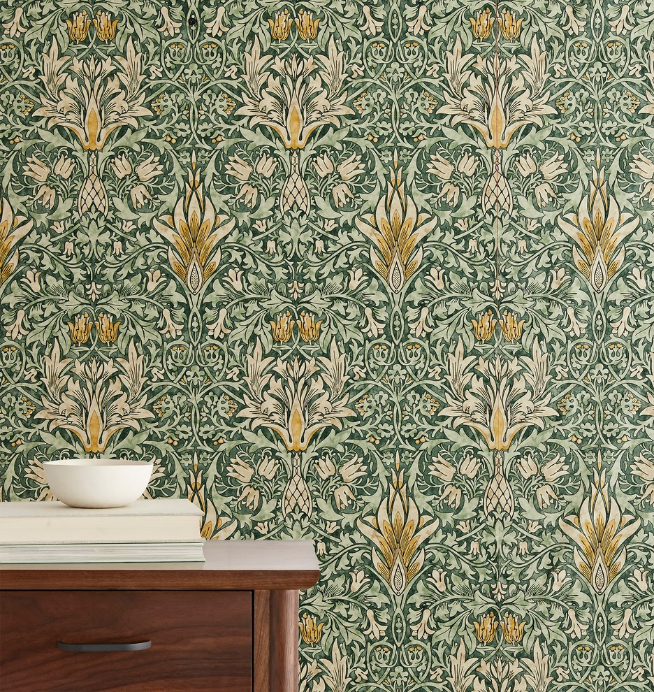 Snakeshead Morris & Co Wallpaper | Rejuvenation