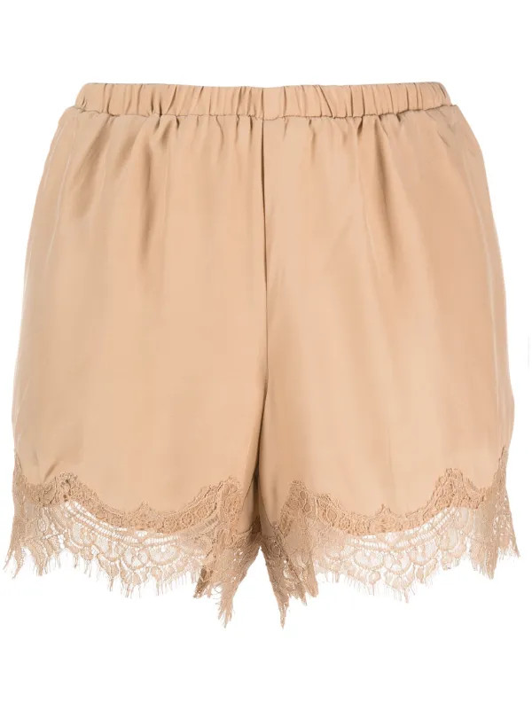 Gold Hawk Coco Lace Shorts | Neutrals | FARFETCH | Farfetch Global