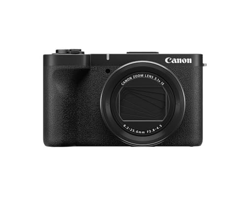 Canon PowerShot V1, Hybrid Camera, Built-in Ultra-Wide-Angle Zoom Lens, 4K Video, Vlogging, Live Streaming, Content Creation, Compact Design | Amazon (US)