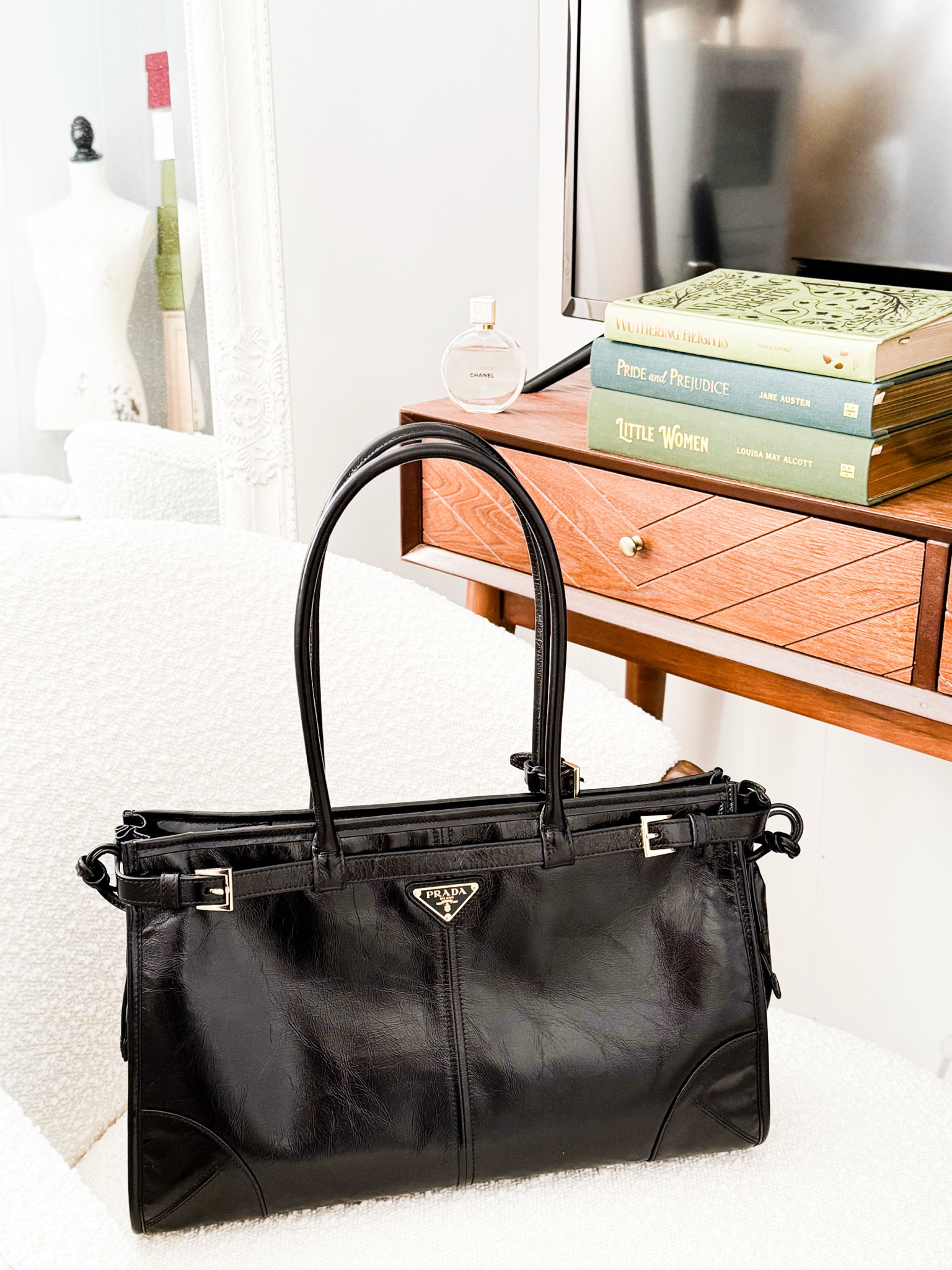 34th Birthday Gift to Myself 🖤 #prada #pradabag 

#LTKFashionMonth #LTKworkwear #LTKbag