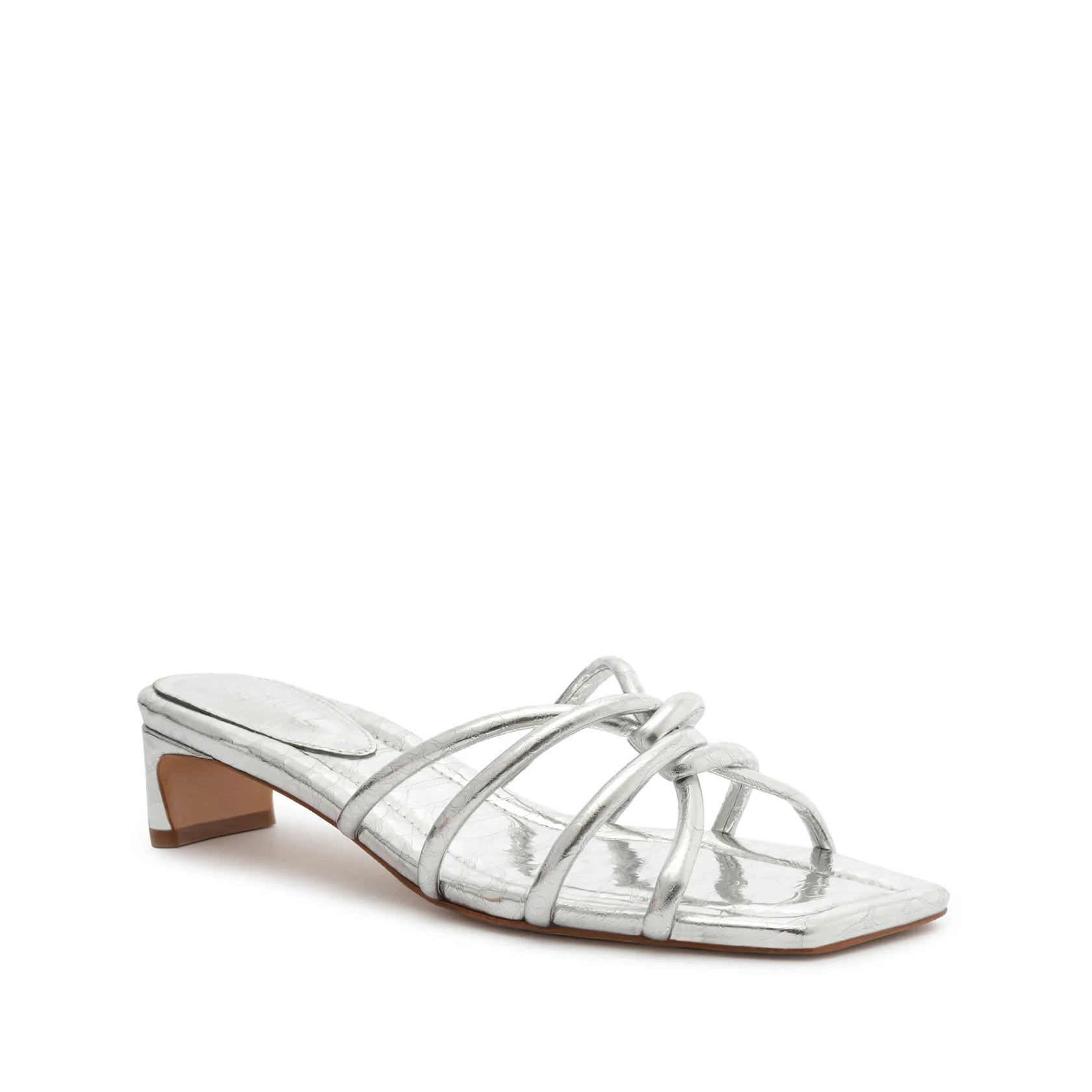 Rachel Mule Metallic Leather Sandal | Schutz Shoes (US)