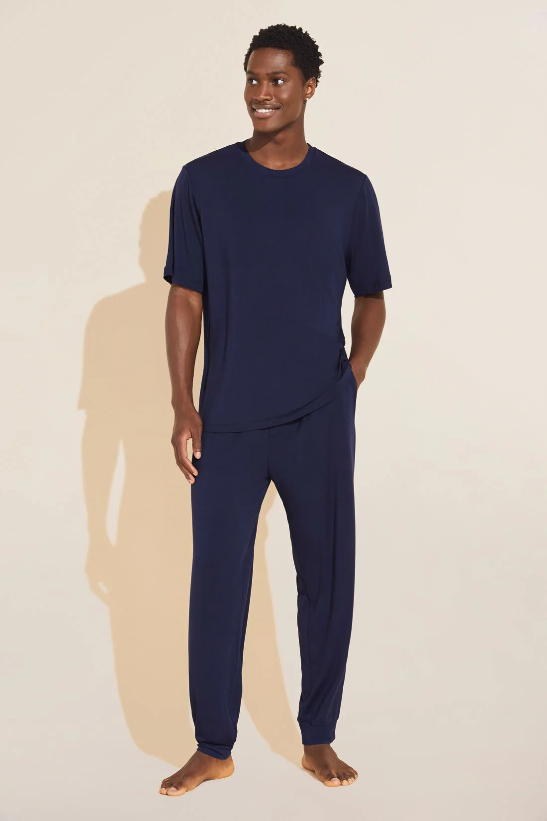 Henry TENCEL™ Modal Short Sleeve & Pant PJ Set | Eberjey