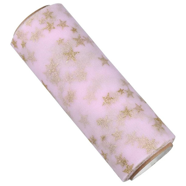 VERRFashion Tutu Scroll Roll Glitter Starry Spool Soft Tulle Roll DIY Craft Gauze Party Decoratio... | Walmart (US)