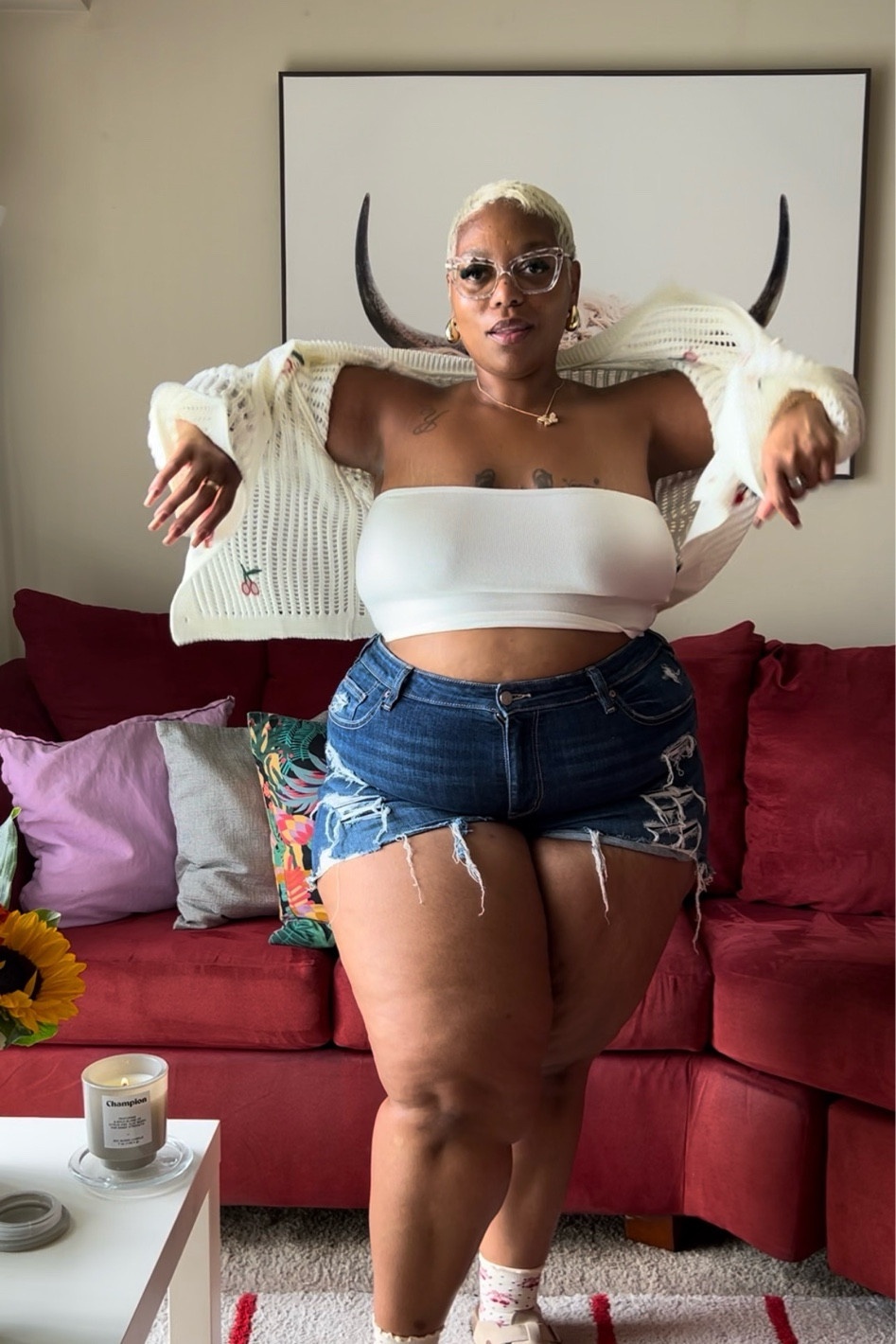 These shorts have been with me as I went from a size 18 to a size 16. These shorts are perfect for in between sizes. I can’t stress this enough ! Get your true size  , the quality will form to the body !

#LTKPlusSize #LTKFallSale #LTKStyleTip