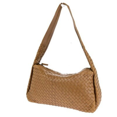 BOTTEGA VENETA Intrecciato Hand Shoulder Bag Leather Brown Italy 79SH965  | eBay | eBay US
