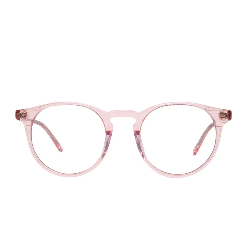 SAWYER - ROSE CRYSTAL + BLUE LIGHT TECHNOLOGY CLEAR | DIFF Eyewear