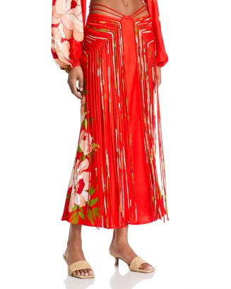 FARM Rio Peony Maxi Skirt - Exclusive  | Bloomingdale's Women | Bloomingdale's (US)