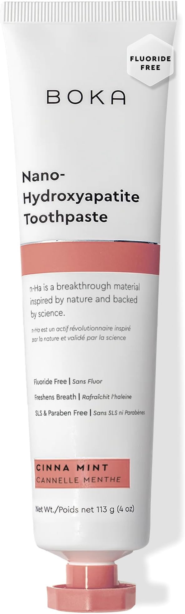 Boka Fluoride Free Toothpaste, Nano Hydroxyapatite Toothpaste, Appropriate for Sensitive Teeth - ... | Amazon (US)