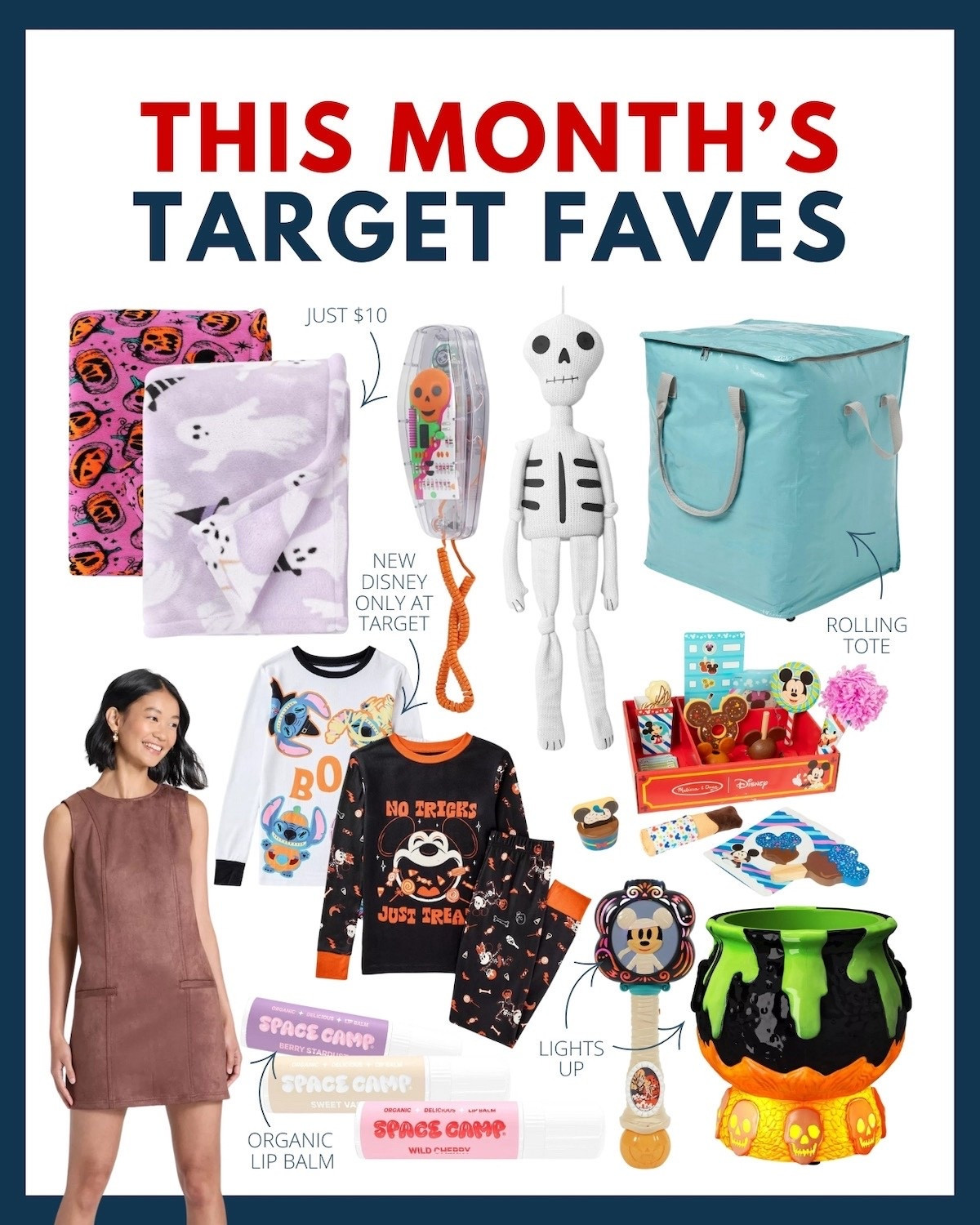 Shop our team’s favorite finds at Target right now! From $11 rolling totes to viral, organic lip balms, Halloween decor, and more! 😍🤩

#LTKFindsUnder50 #LTKHome #LTKSeasonal