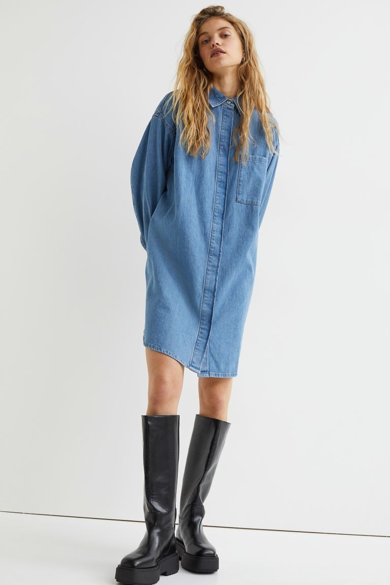 Denim Shirt Dress | H&M (US + CA)