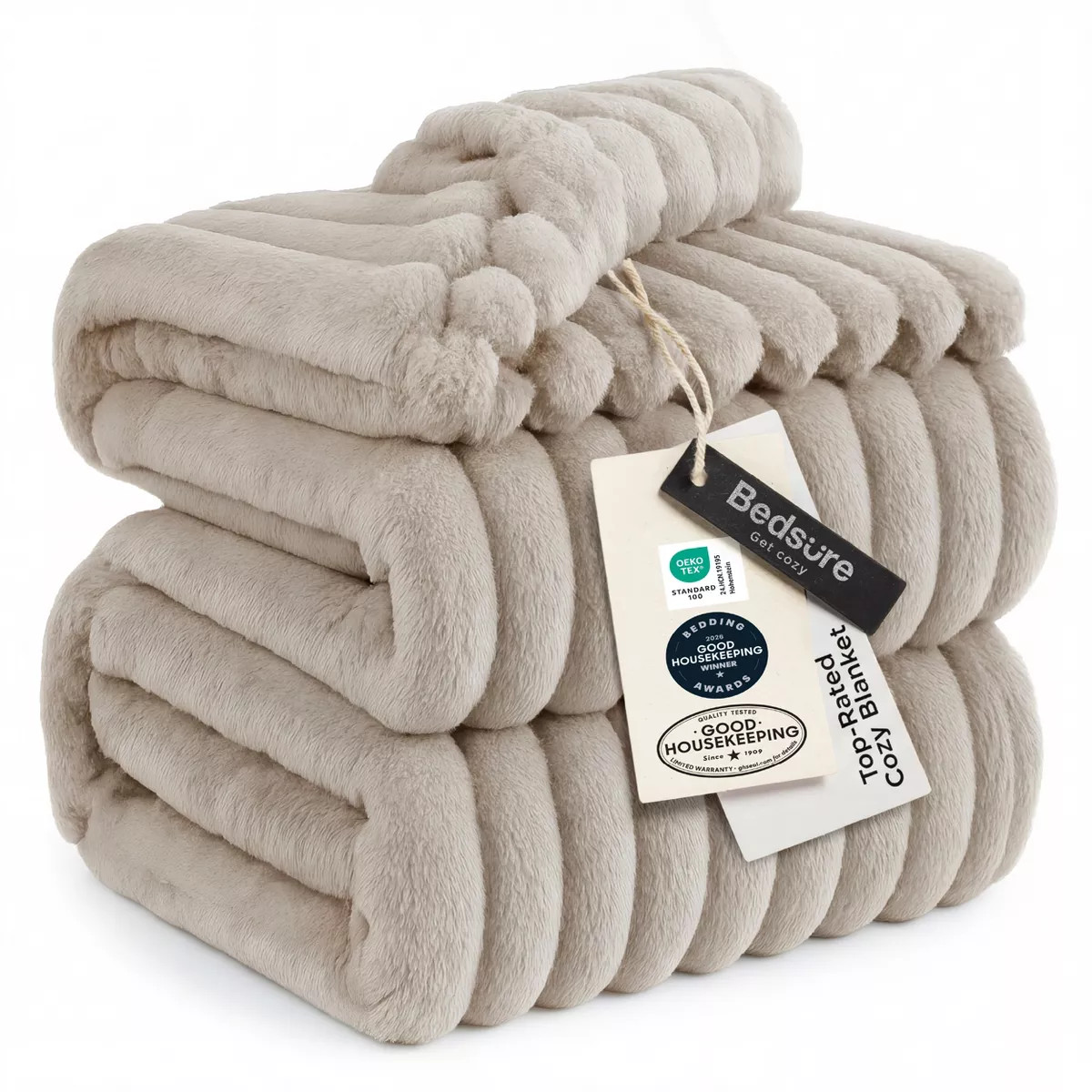 Bedsure Linen Queen Blanket - GentleSoft Lightweight Fleece, Summer Comforter Alternative for Mas... | Target