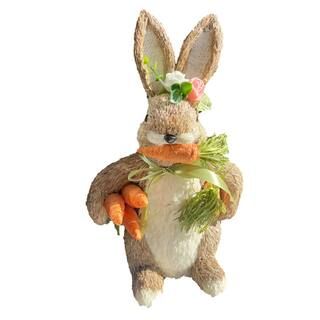 14" Easter Bunny with Carrots Accent by Ashland® | Easter Tabletop Decor | Michaels | Michaels Stores