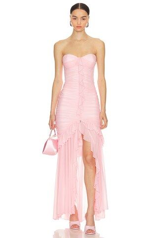 MAJORELLE Giules Gown in Light Pink from Revolve.com | Revolve Clothing (Global)