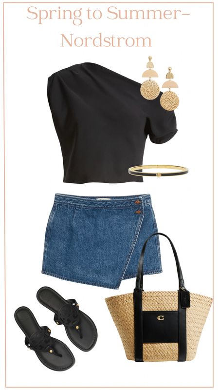 This outfit from Nordstrom is so cute and you could easily dress it up to go from day to night! Love the skort so much!!

#LTKstyletip #LTKxMadewell #LTKfindsunder100