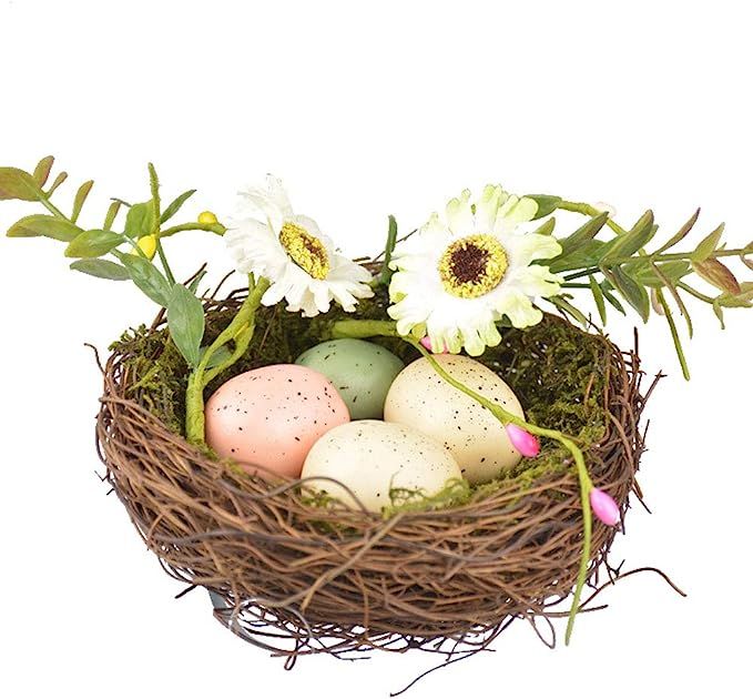 LIOOBO Creative Bird's Nest Decorative Artificial Bird Nest Simulated Bird Nest Decorative Props ... | Amazon (US)