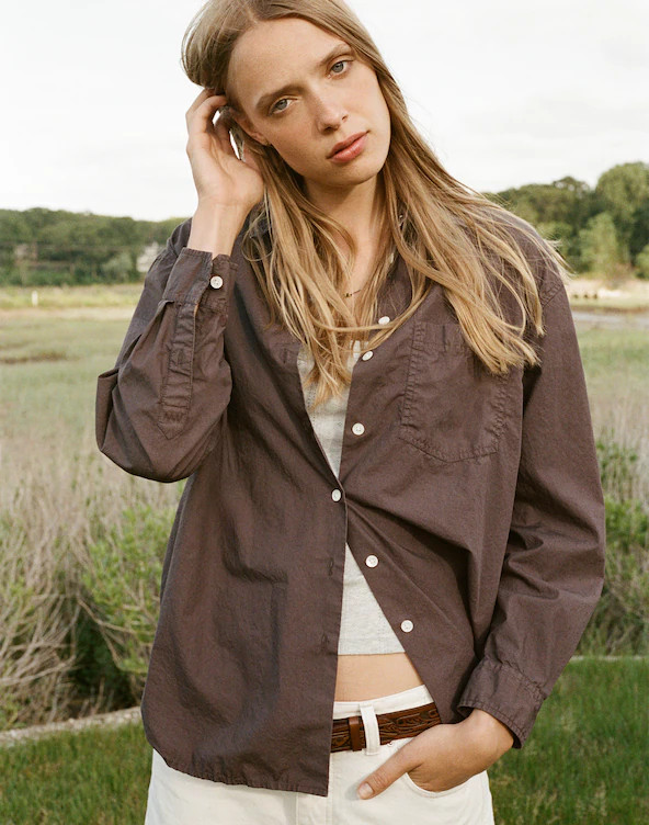 The Easy Shirt in Poplin | Madewell