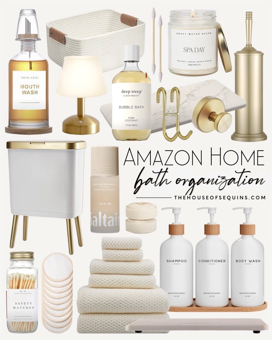 Shop Amazon home organization bathroom storage essentials! Bathroom upgrades, bathroom organization, aesthetic home finds


#LTKSaleAlert #LTKHome #LTKFindsUnder50