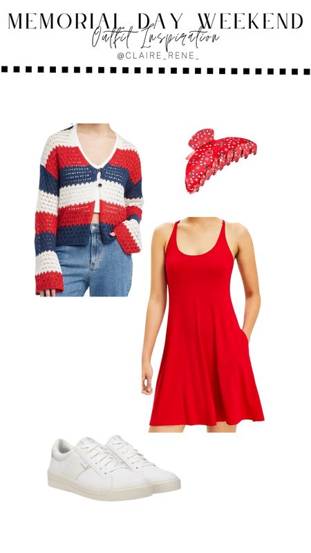 Memorial Day outfit inspiration. Red white and blue 

#LTKstyletip #LTKsalealert #LTKSeasonal