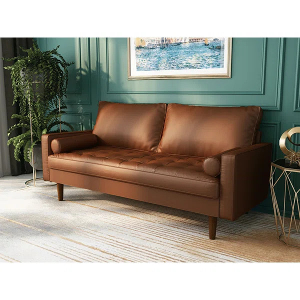 Northview 70'' Vegan Leather Sofa | Wayfair North America