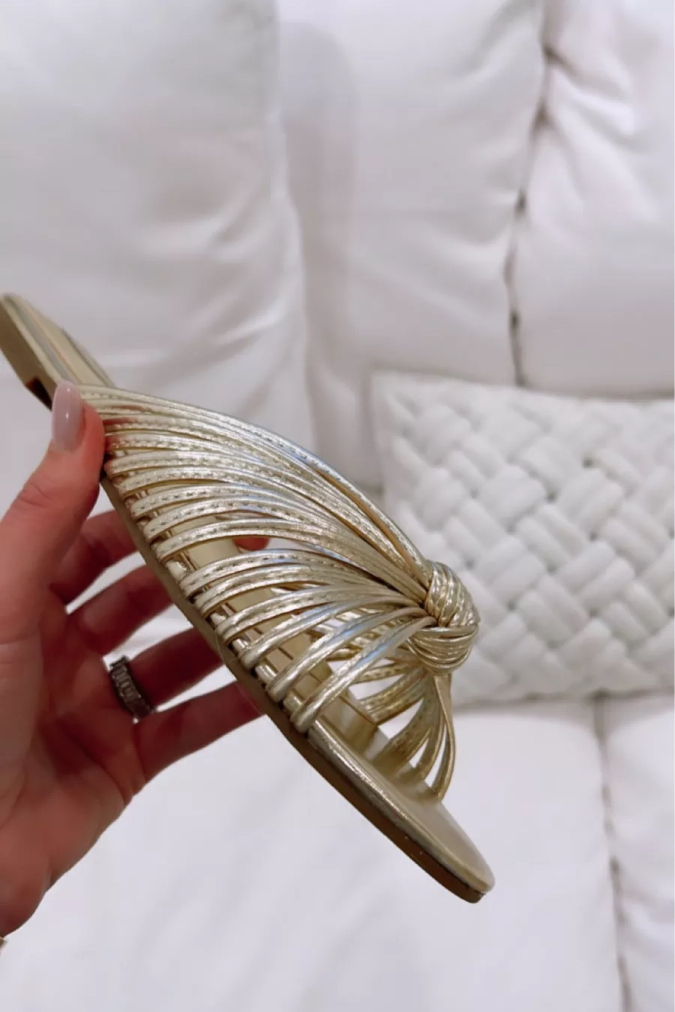 The cutest designer dupe sandals!

#LTKshoecrush #LTKunder50 #LTKstyletip